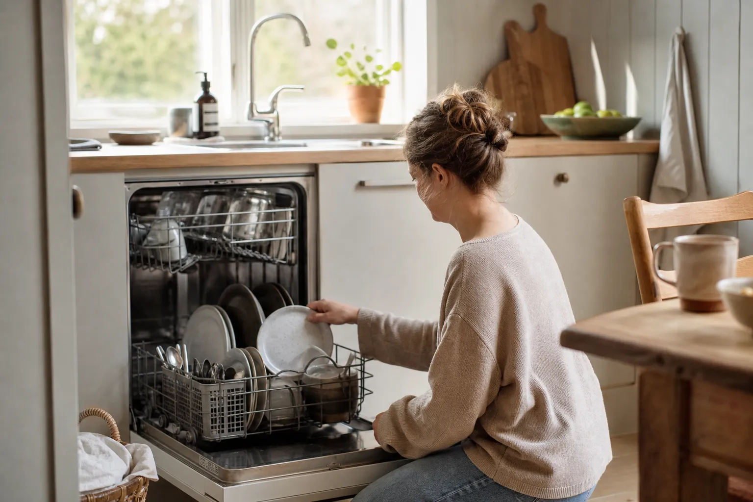 Uppmätning av diskmaskinsnisch i svenskt kök